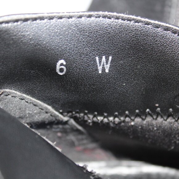 David Tate Miller Women's Black Calfskin Leather Booties Handcrafted In Italy~6~ - Picture 12 of 15